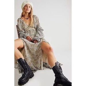 Free People You're A Jewel Print Maxi Dress